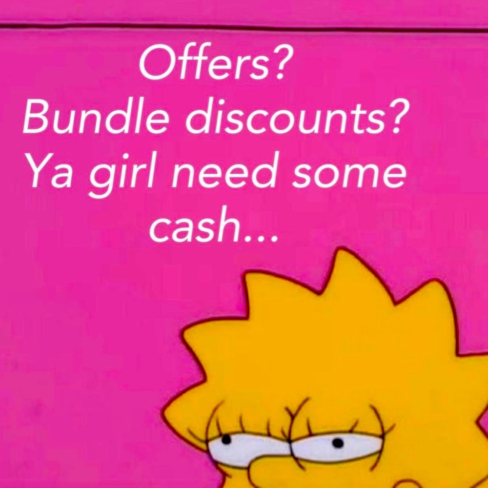 Send your offers loves !